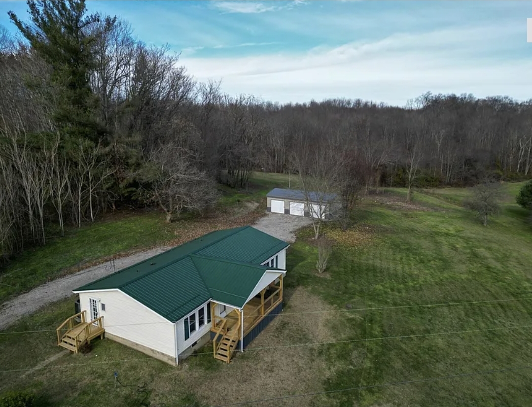 3-Bedroom, 2-Bath Country Home on 15.3 Acres with Mature Woods, Creek, Meadow, Trails