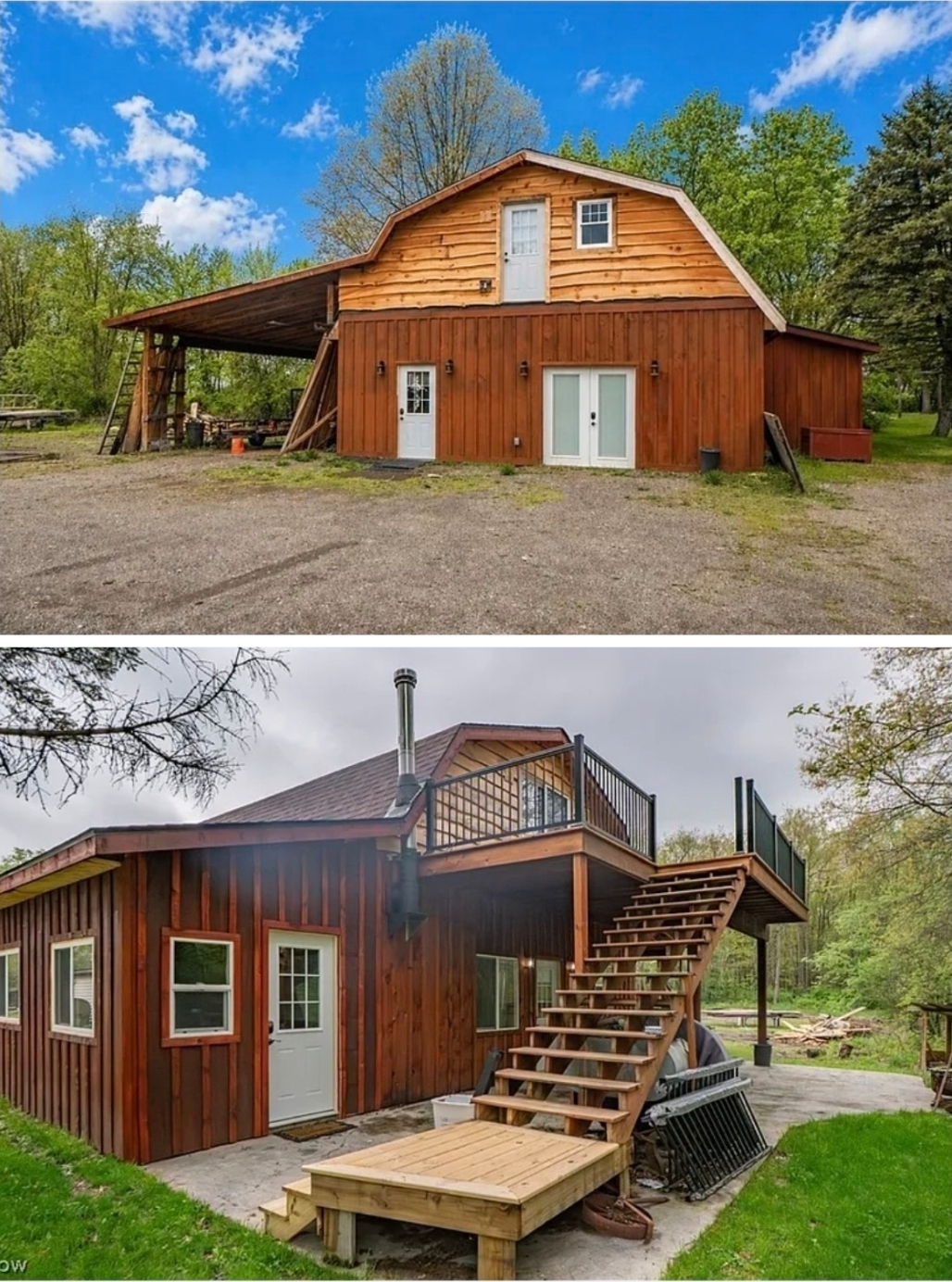 5-Bedroom, 3-Bath Multi-Home Estate with Barndominium, Rental Potential, Garage, and Open Country Views