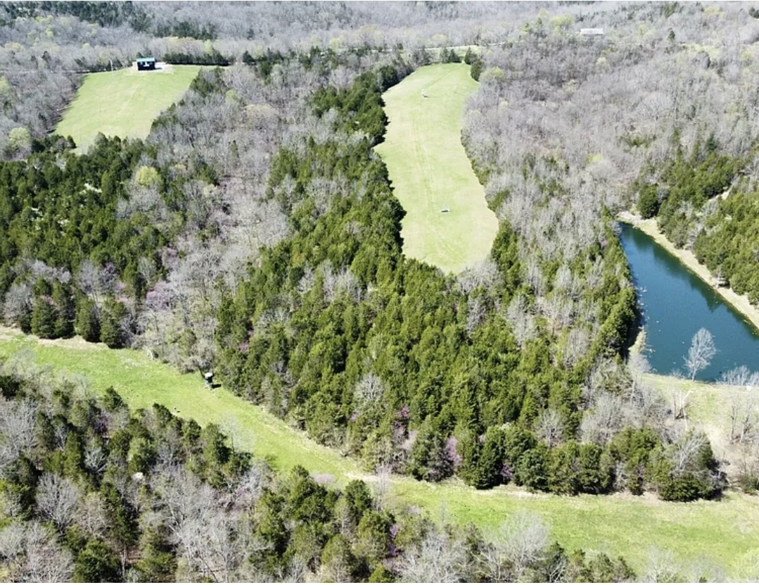 2-Bedroom, 1-Bath Barndominium on 52 Acres with Stocked Pond, Hunting Land, Garage, and Panoramic Country Views