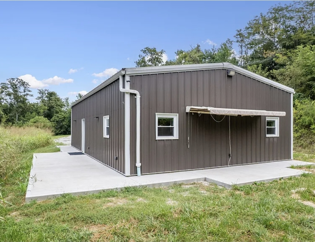 57 Acres with 2-Bedroom Barndominium, Attached Garage, Creek…