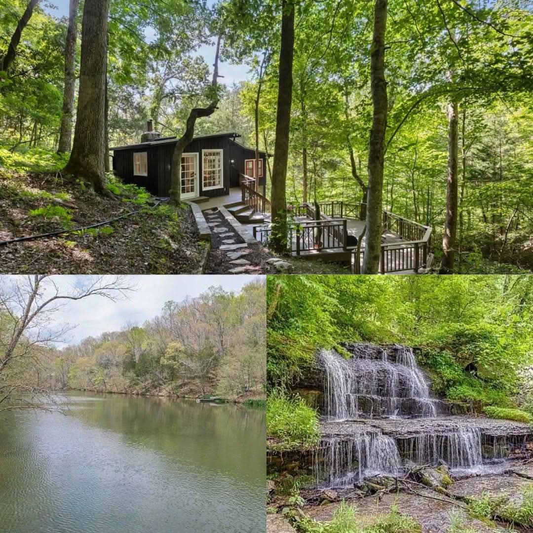105-Acre Private Lake Estate | 2 Bedrooms, 2 Bathrooms Rustic Log Cabin