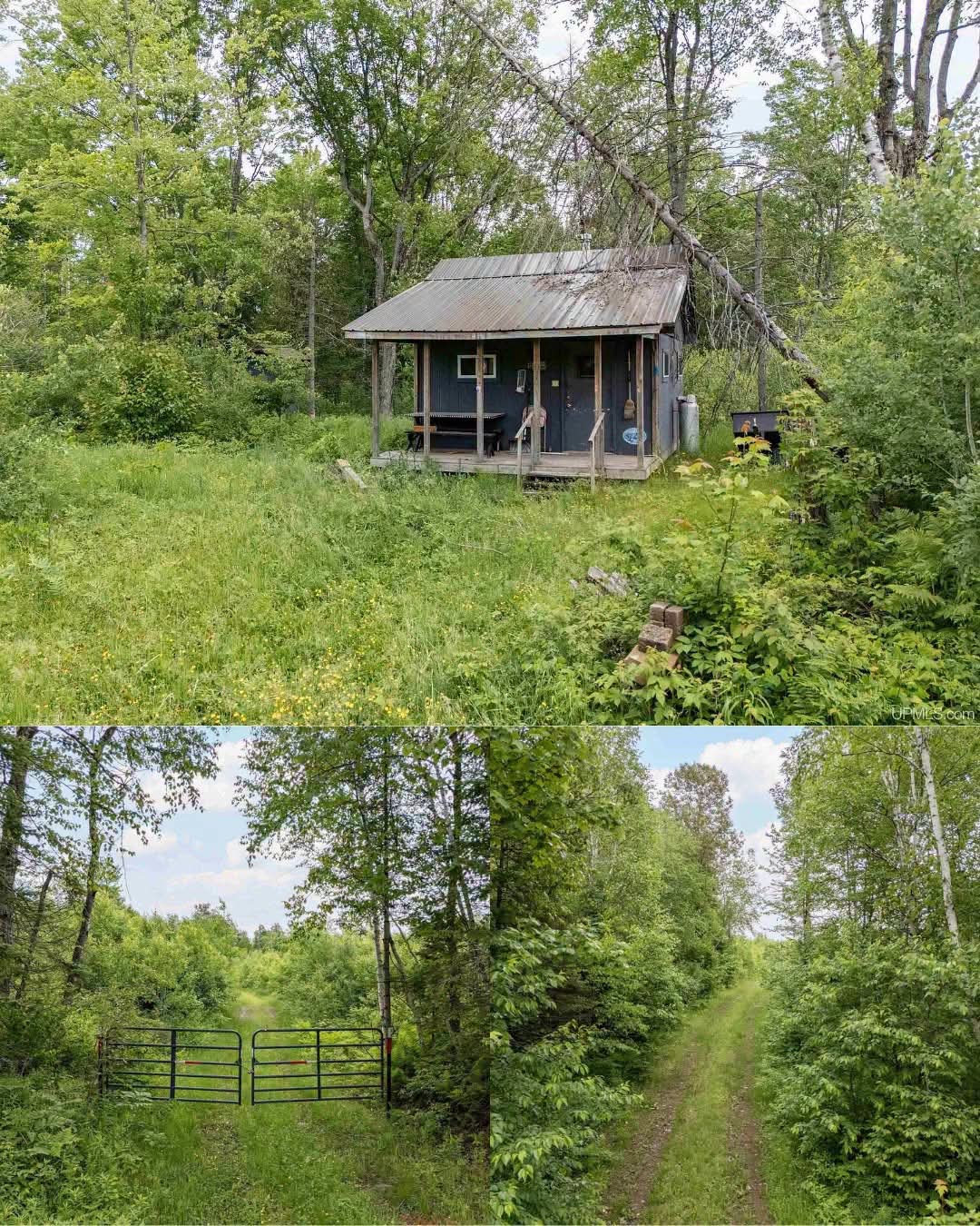 80-Acre Cottage – No Neighbors, No Noise – Private Off-Grid Wilderness Retreat