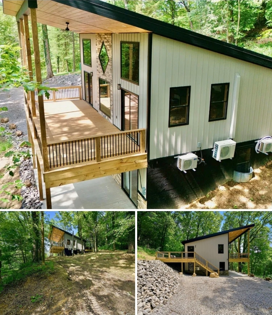 3 Bedroom Contemporary Home with Creek Views Luxury Nature Retreat
