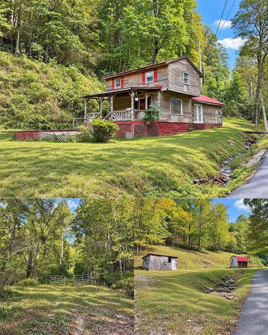 4-Bedroom Country Home on a Wooded Property with Rustic Charm and Outdoor Potential